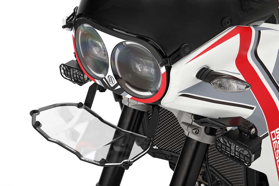 Wunderlich Ducati DesertX Folding Headlight Guard